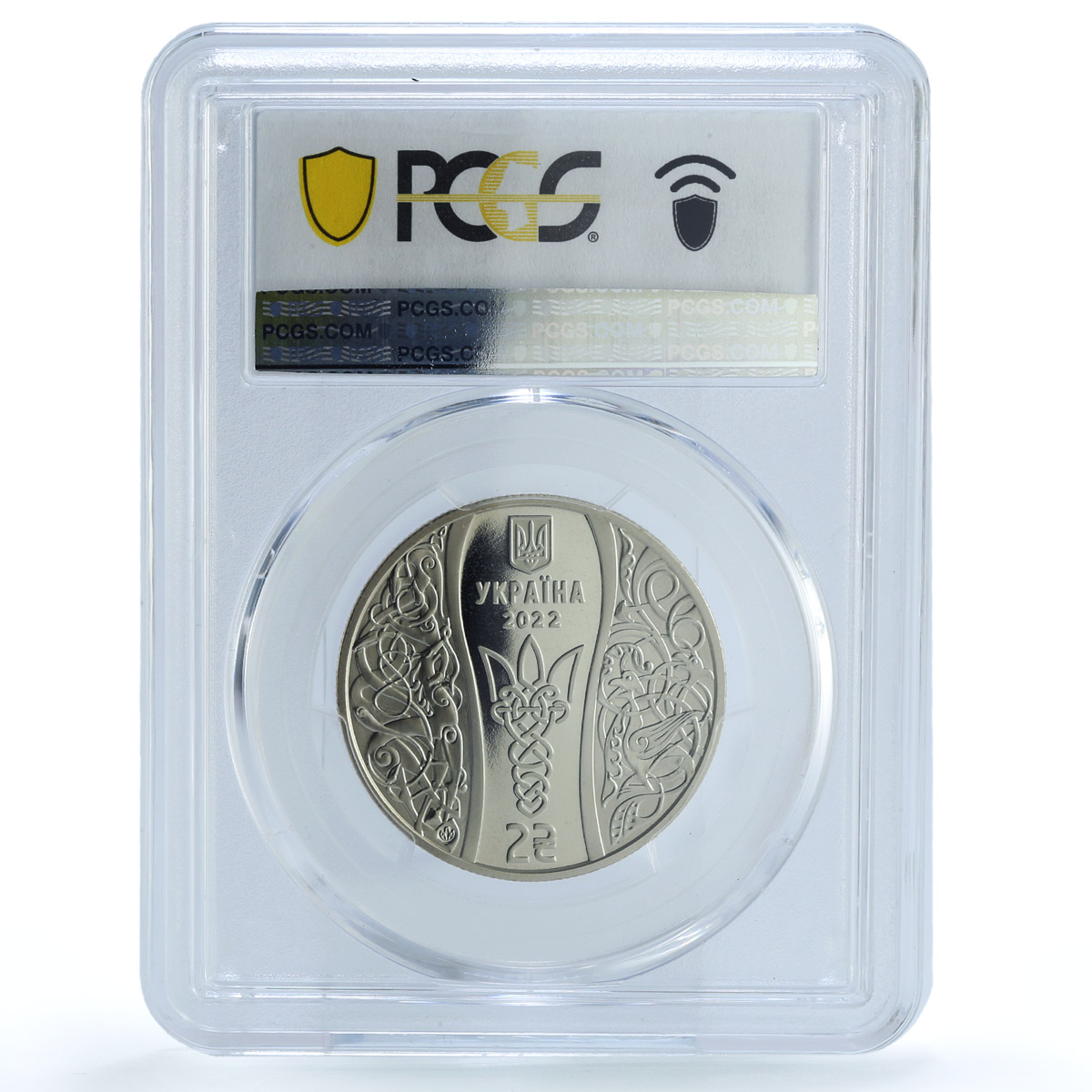 Ukraine 2 hryvnias Princess Elizabeth Yaroslavna Cry MS70 PCGS CuNi coin 2022 Ukraine 2 hryvnias Princess Elizabeth Yaroslavna Cry MS70 PCGS CuNi coin 2022
