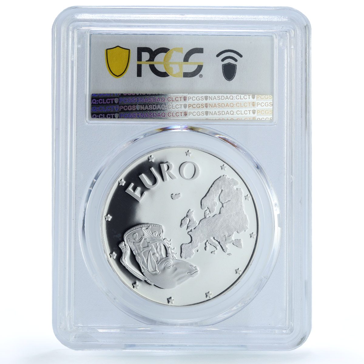 Bulgaria 10000 leva Euro Rhyton Rider of Madara PR68 PCGS silver coin 1998 Bulgaria 10000 leva Euro Rhyton Rider of Madara PR68 PCGS silver coin 1998