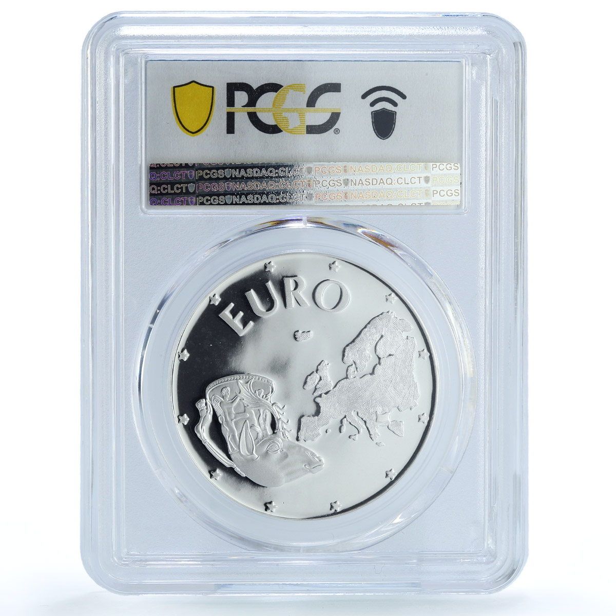 Bulgaria 10000 leva Euro Rhyton Rider of Madara PR67 PCGS silver coin 1998 Bulgaria 10000 leva Euro Rhyton Rider of Madara PR67 PCGS silver coin 1998