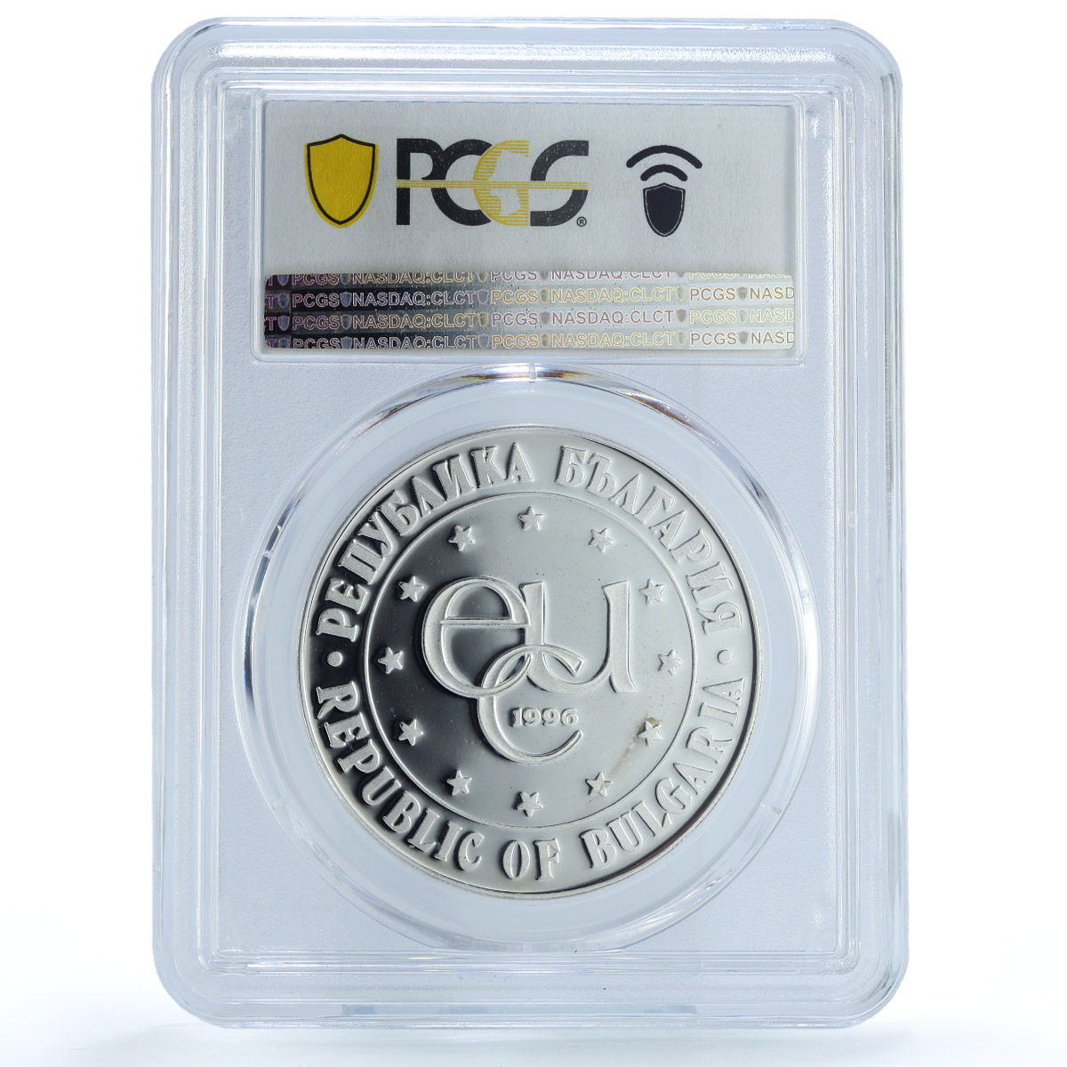 Bulgaria 1000 leva St John of Rila Monastery PR67 PCGS silver coin 1996