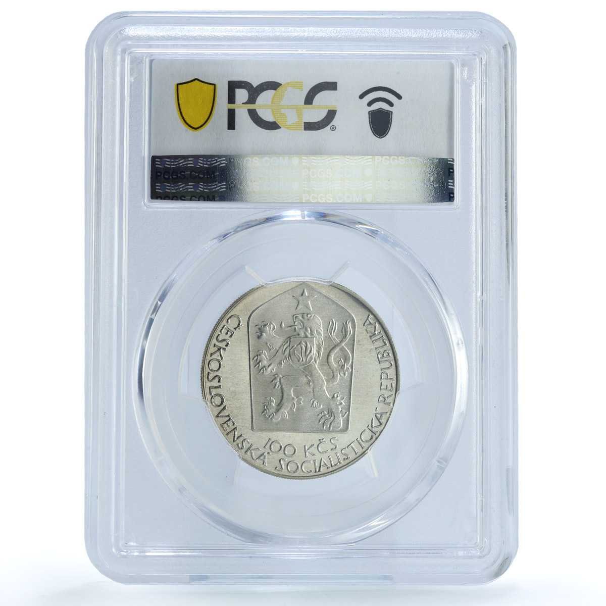 Czechoslovakia 100 korun National Theater in Prague PR69 PCGS silver coin 1983 Czechoslovakia 100 korun National Theater in Prague PR69 PCGS silver coin 1983