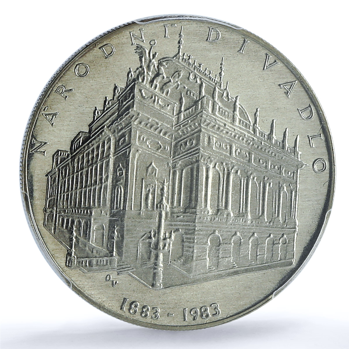 Czechoslovakia 100 korun National Theater in Prague PR69 PCGS silver coin 1983 Czechoslovakia 100 korun National Theater in Prague PR69 PCGS silver coin 1983