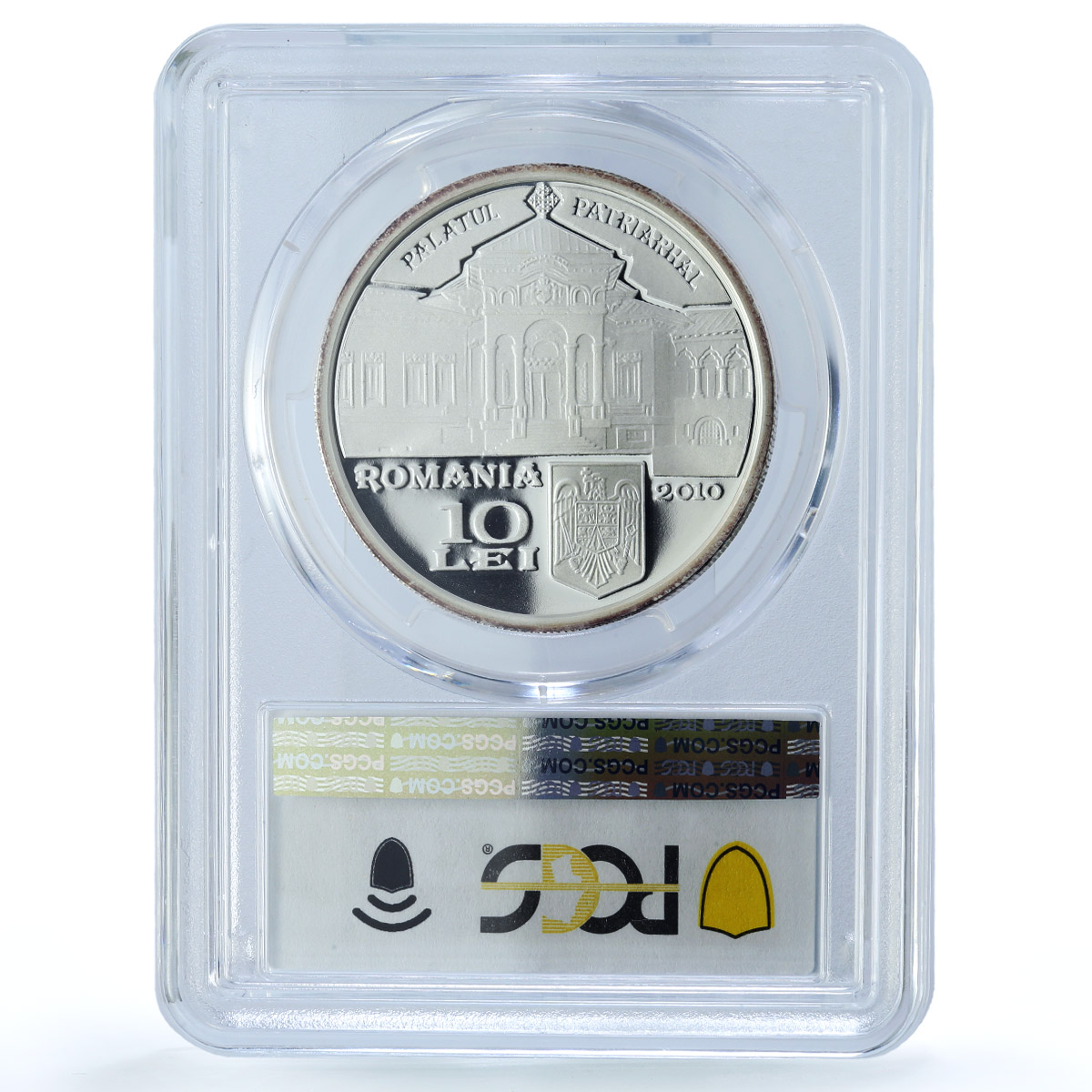 Romania 10 lei Romanian Orthodox Nicodim Munteanu PR69 PCGS silver coin 2010 Romania 10 lei Romanian Orthodox Nicodim Munteanu PR69 PCGS silver coin 2010