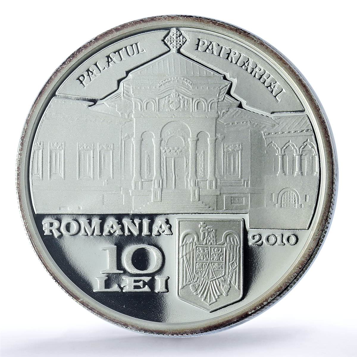 Romania 10 lei Romanian Orthodox Nicodim Munteanu PR69 PCGS silver coin 2010 Romania 10 lei Romanian Orthodox Nicodim Munteanu PR69 PCGS silver coin 2010