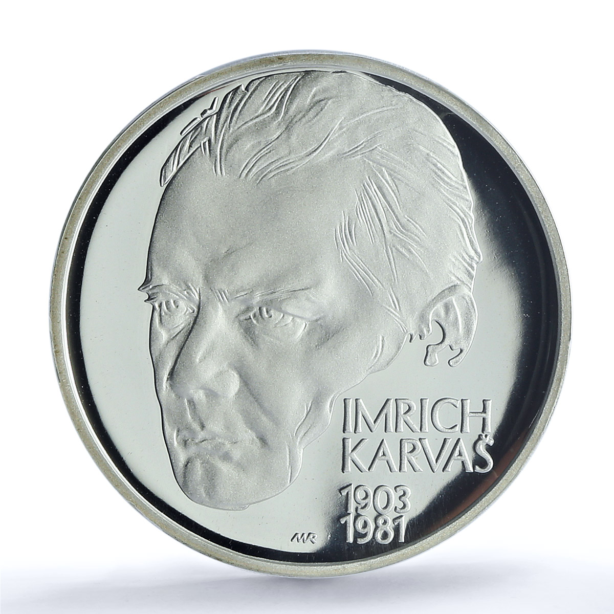 Slovakia 200 korun 100 Years Economist Imrich Karvas PR70 PCGS silver coin 2003 Slovakia 200 korun 100 Years Economist Imrich Karvas PR70 PCGS silver coin 2003