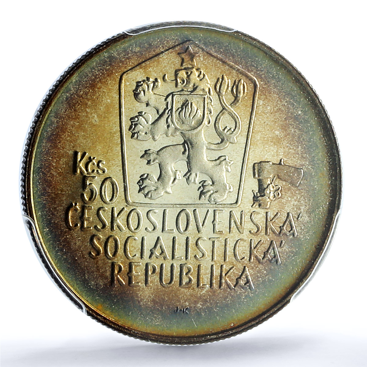 Czechoslovakia 50 korun 300 Years Robber Juraj Janosik PR69 PCGS Ag coin 1988 Czechoslovakia 50 korun 300 Years Robber Juraj Janosik PR69 PCGS Ag coin 1988