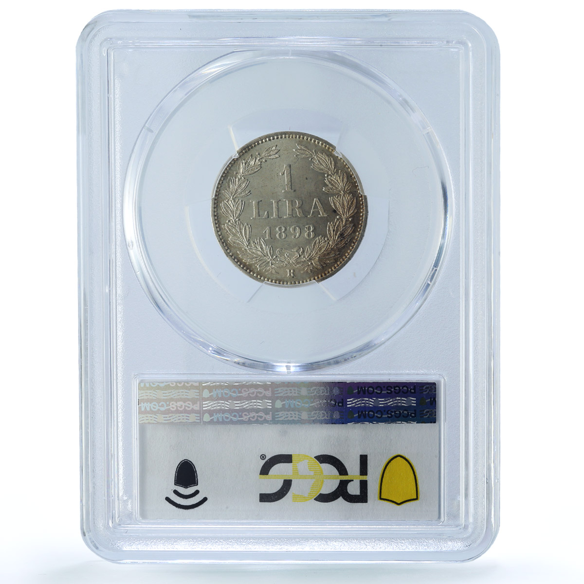 San Marino 1 lira Republic Coinage KM-4 MS65 PCGS silver coin 1898 R San Marino 1 lira Republic Coinage KM-4 MS65 PCGS silver coin 1898 R