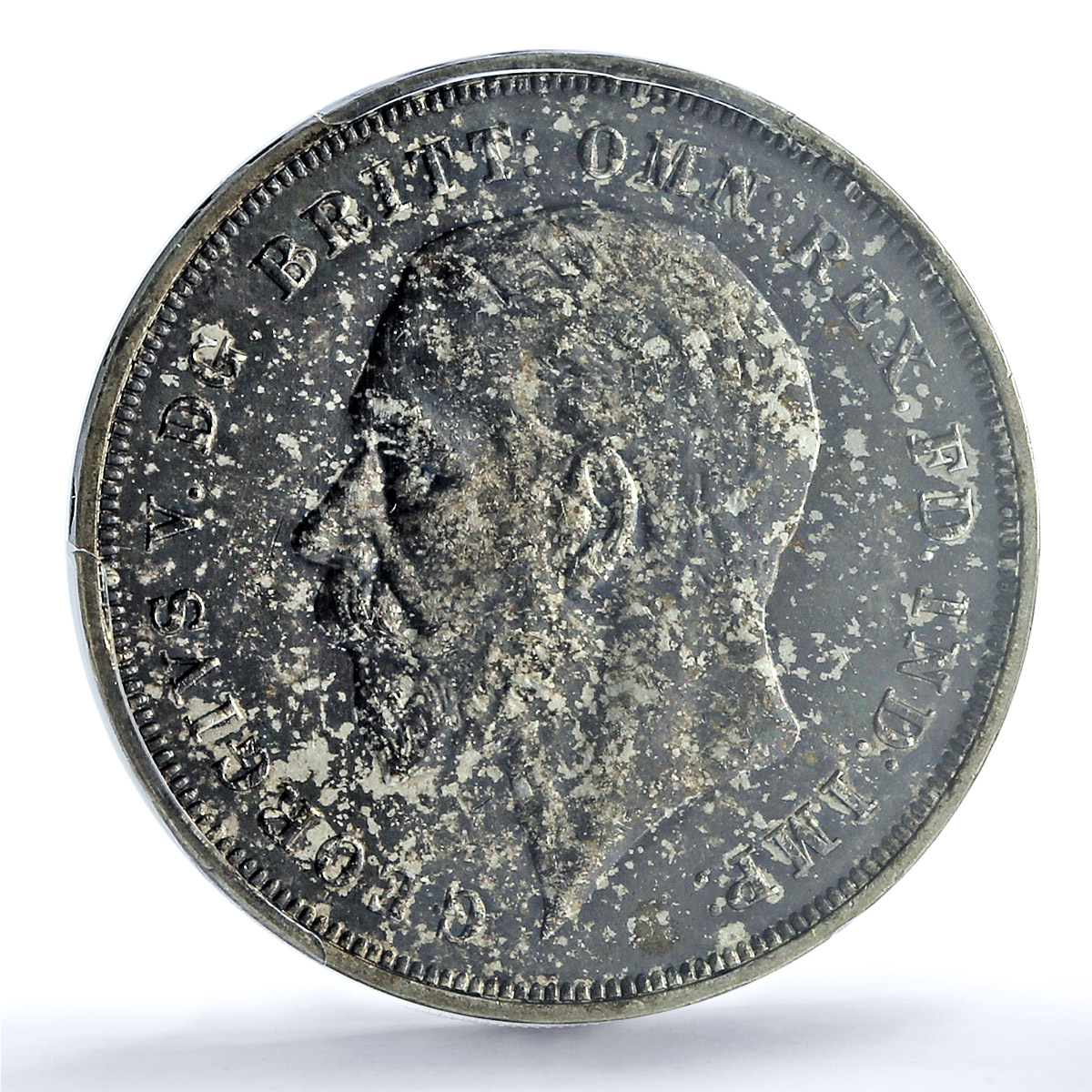 Great Britain 1 crown George V Saint George KM-842 MS63 PCGS silver coin 1935 Great Britain 1 crown George V Saint George KM-842 MS63 PCGS silver coin 1935