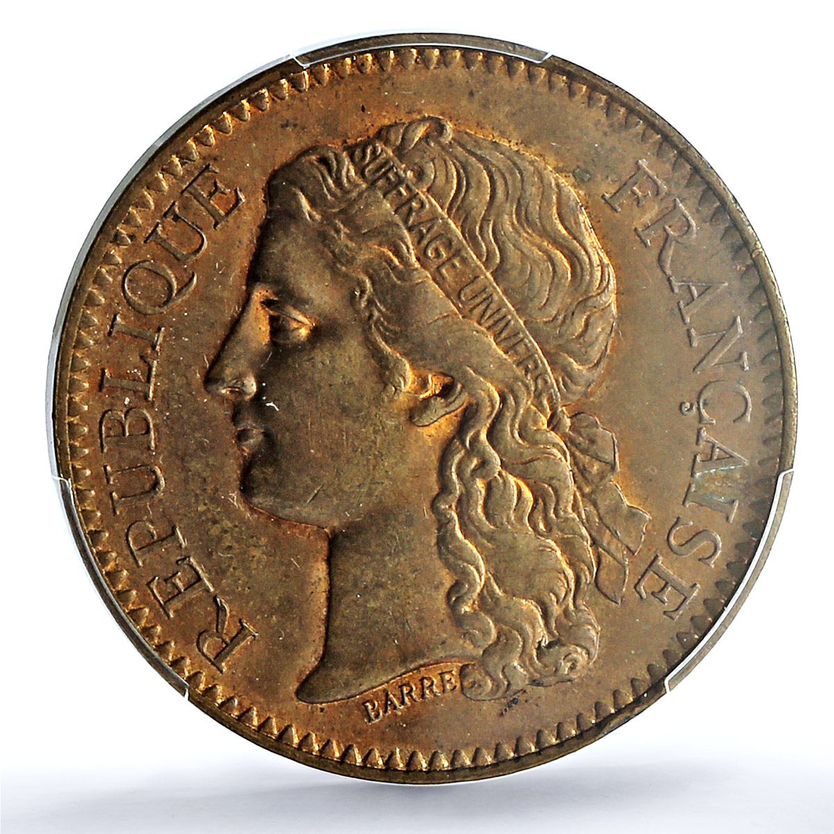 France Exposition Universelle World EXPO MS63 PCGS bronze token medal coin 1878 France Exposition Universelle World EXPO MS63 PCGS bronze token medal coin 1878
