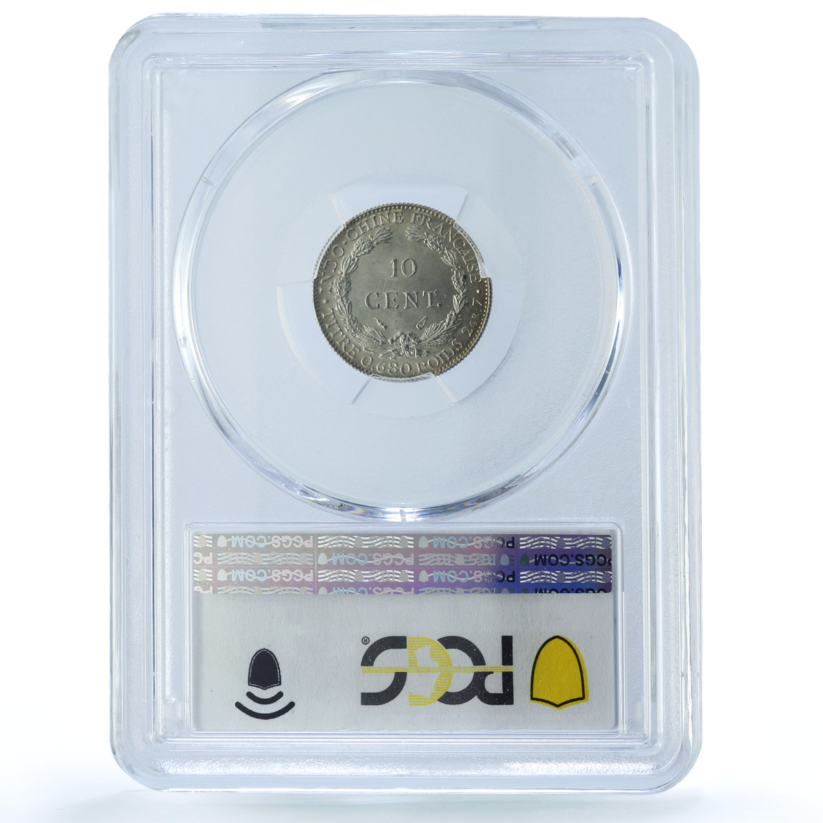 France French Indochina 10 cents Seated Liberty KM-16.2 MS63 PCGS Ag coin 1937 France French Indochina 10 cents Seated Liberty KM-16.2 MS63 PCGS Ag coin 1937