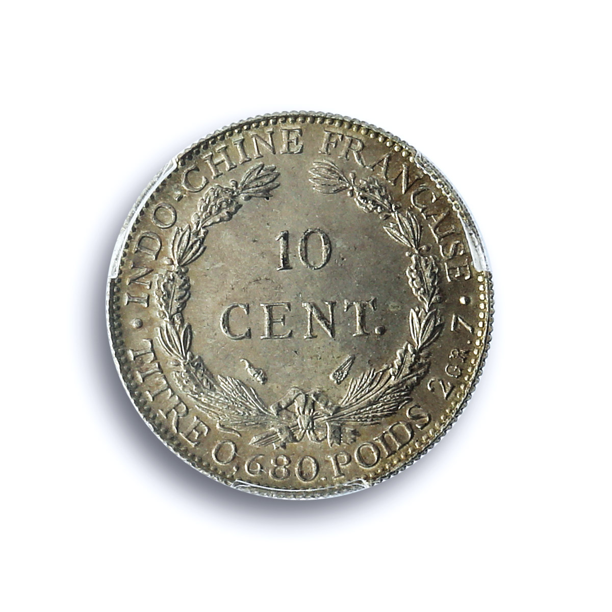 France French Indochina 10 cents Seated Liberty KM-16.2 MS64 PCGS Ag coin 1937 France French Indochina 10 cents Seated Liberty KM-16.2 MS64 PCGS Ag coin 1937