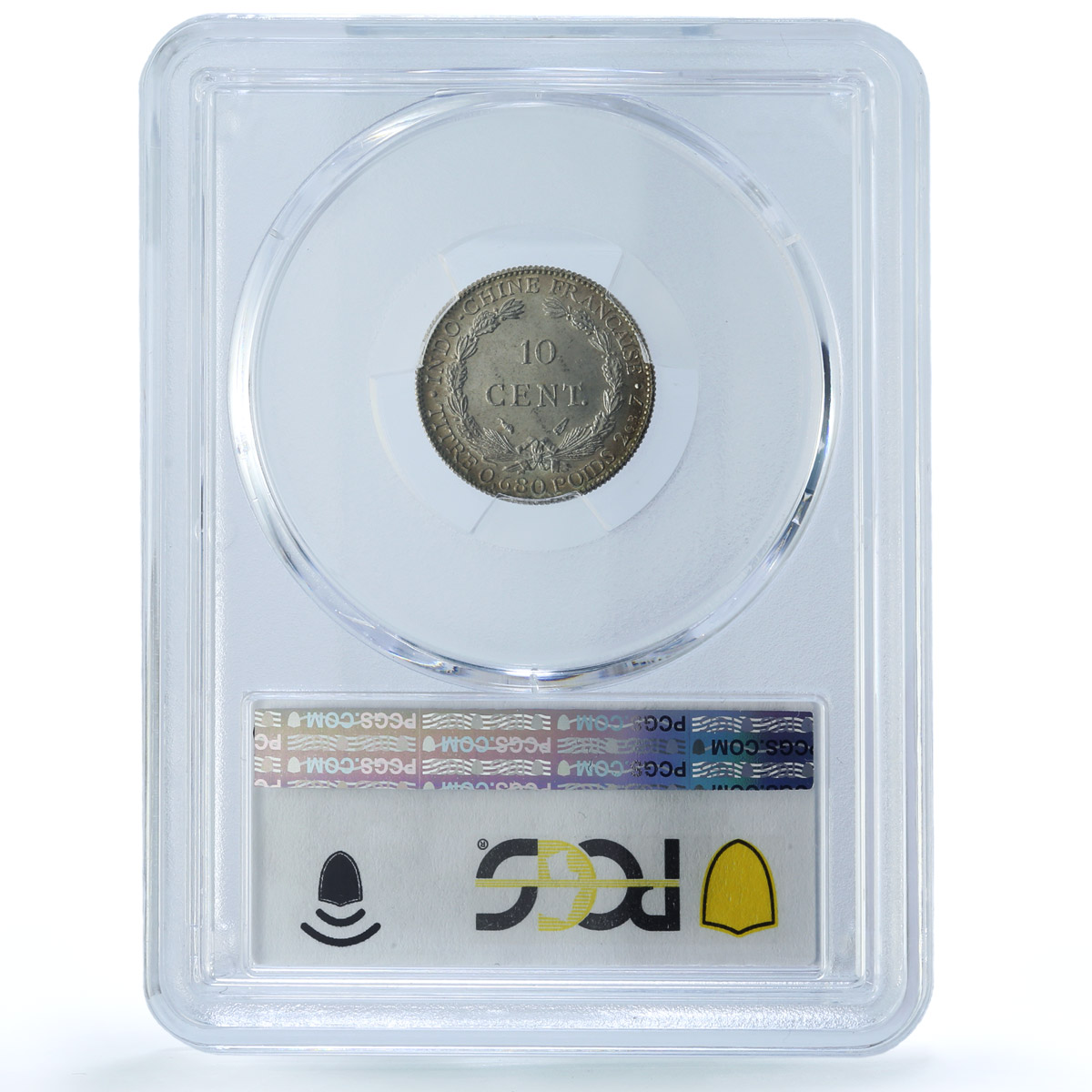 France French Indochina 10 cents Seated Liberty KM-16.2 MS64 PCGS Ag coin 1937 France French Indochina 10 cents Seated Liberty KM-16.2 MS64 PCGS Ag coin 1937