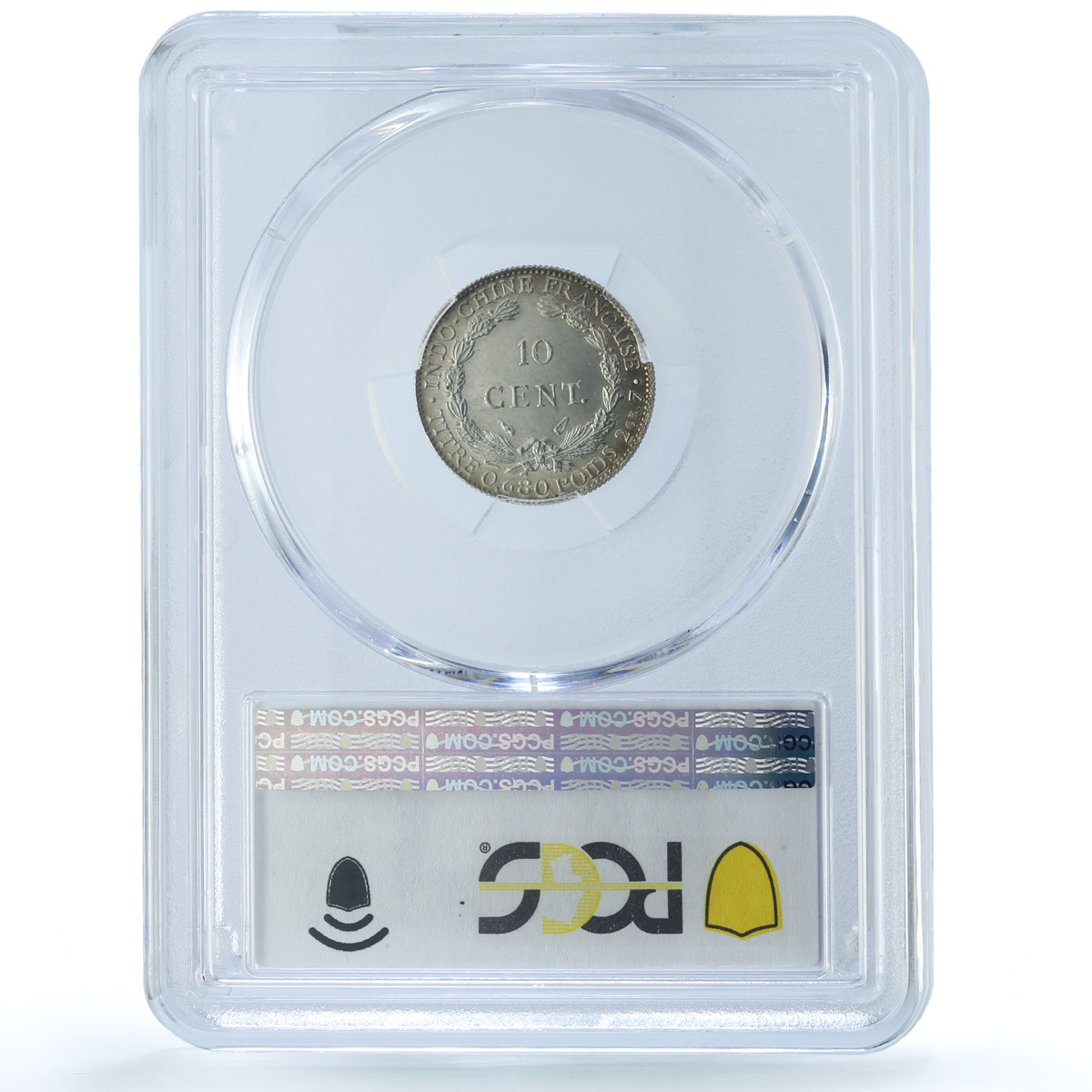 France French Indochina 10 cents Seated Liberty KM-16.2 MS64 PCGS Ag coin 1937 France French Indochina 10 cents Seated Liberty KM-16.2 MS64 PCGS Ag coin 1937