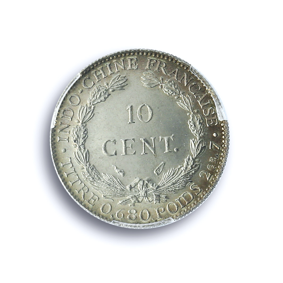 France French Indochina 10 cents Seated Liberty KM-16.2 MS64 PCGS Ag coin 1937 France French Indochina 10 cents Seated Liberty KM-16.2 MS64 PCGS Ag coin 1937