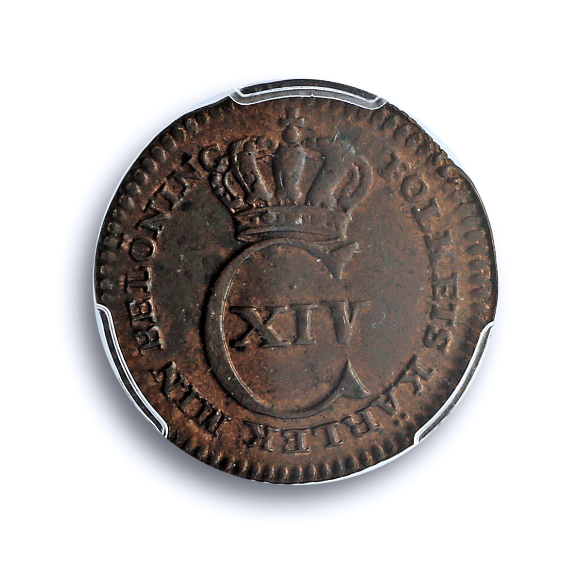 Sweden 1/6 skilling Regular Cuinage Carl XIV KM-625 MS62 PCGS copper coin 1830 Sweden 1/6 skilling Regular Cuinage Carl XIV KM-625 MS62 PCGS copper coin 1830