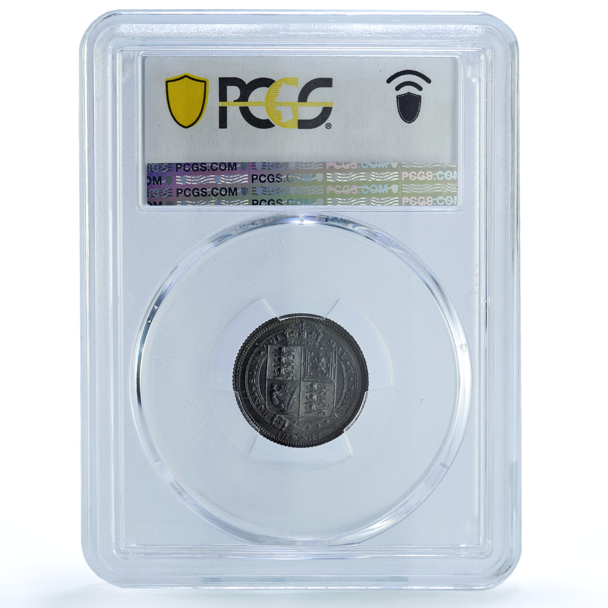 Great Britain 6 pence Regular Coinage Queen Victoria MS64 PCGS silver coin 1887 Great Britain 6 pence Regular Coinage Queen Victoria MS64 PCGS silver coin 1887