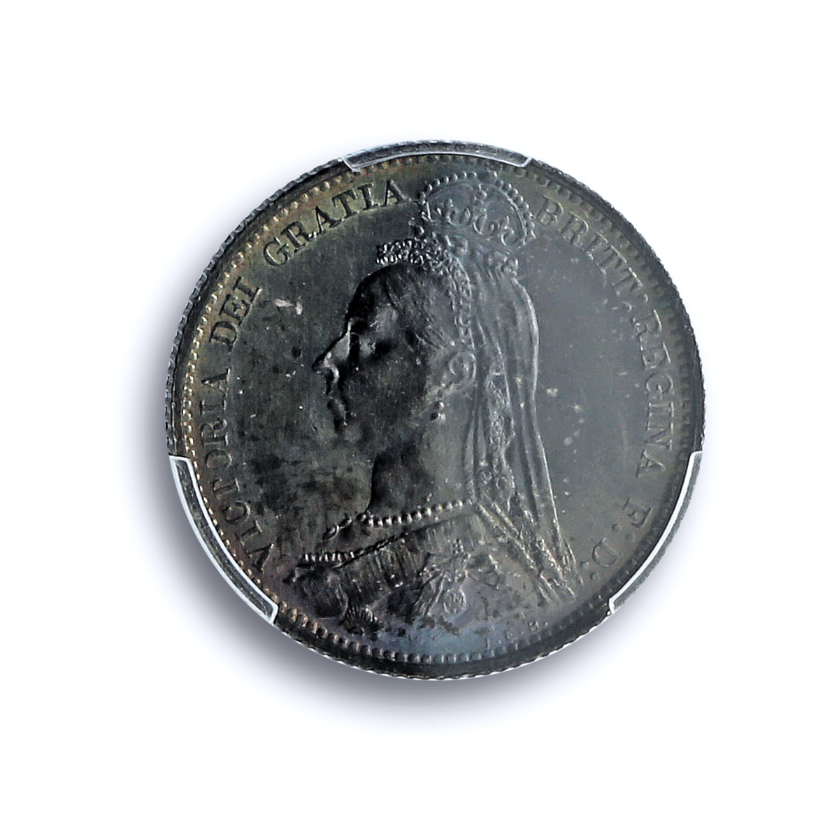 Great Britain 6 pence Regular Coinage Queen Victoria MS64 PCGS silver coin 1887 Great Britain 6 pence Regular Coinage Queen Victoria MS64 PCGS silver coin 1887
