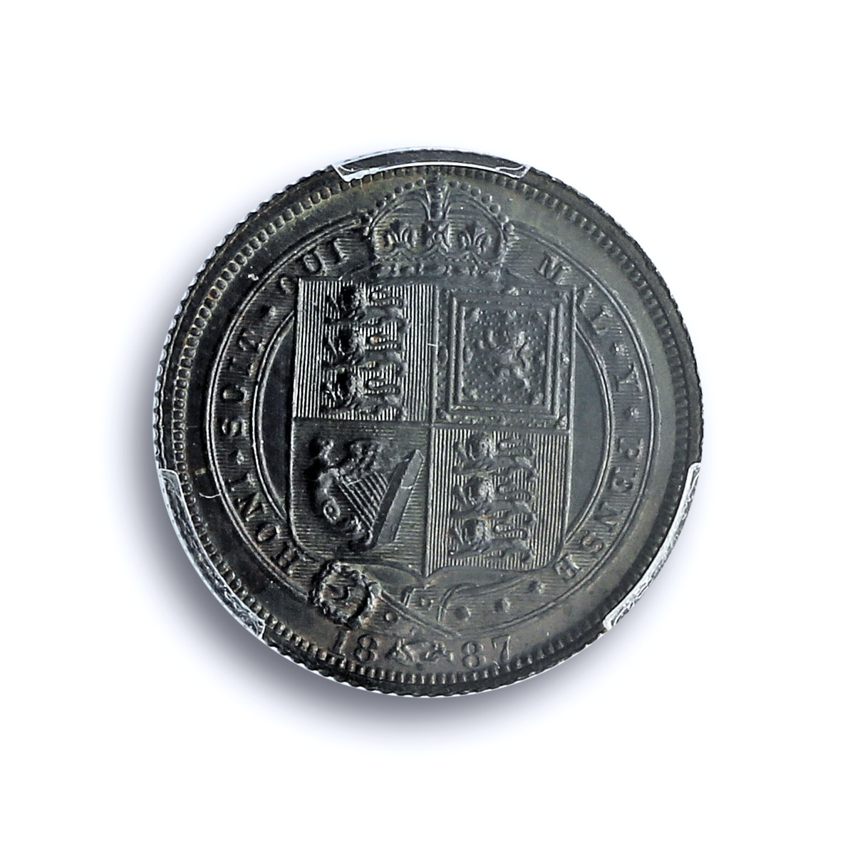 Great Britain 6 pence Regular Coinage Queen Victoria MS64 PCGS silver coin 1887 Great Britain 6 pence Regular Coinage Queen Victoria MS64 PCGS silver coin 1887
