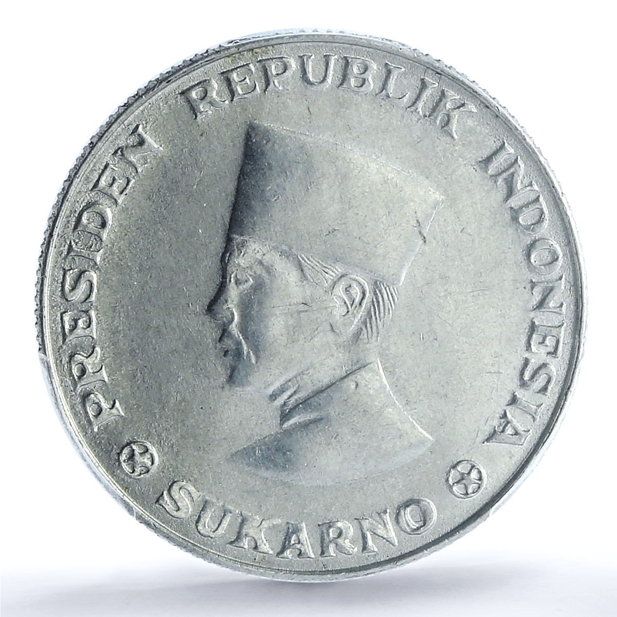 Indonesia Irian Barat 50 sen President Sukarno Km-Pn4 SP62 PCGS Al coin 1965 Indonesia Irian Barat 50 sen President Sukarno Km-Pn4 SP62 PCGS Al coin 1965