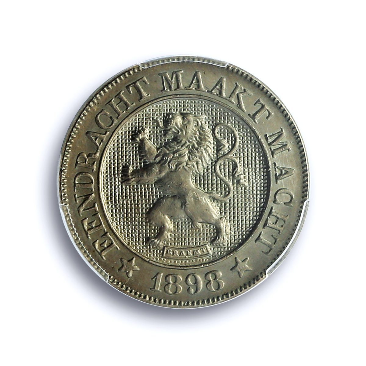 Belgium 10 centimes Leopold II Coinage Lion Arms KM-42 MS66 PCGS CuNi coin 1898 Belgium 10 centimes Leopold II Coinage Lion Arms KM-42 MS66 PCGS CuNi coin 1898