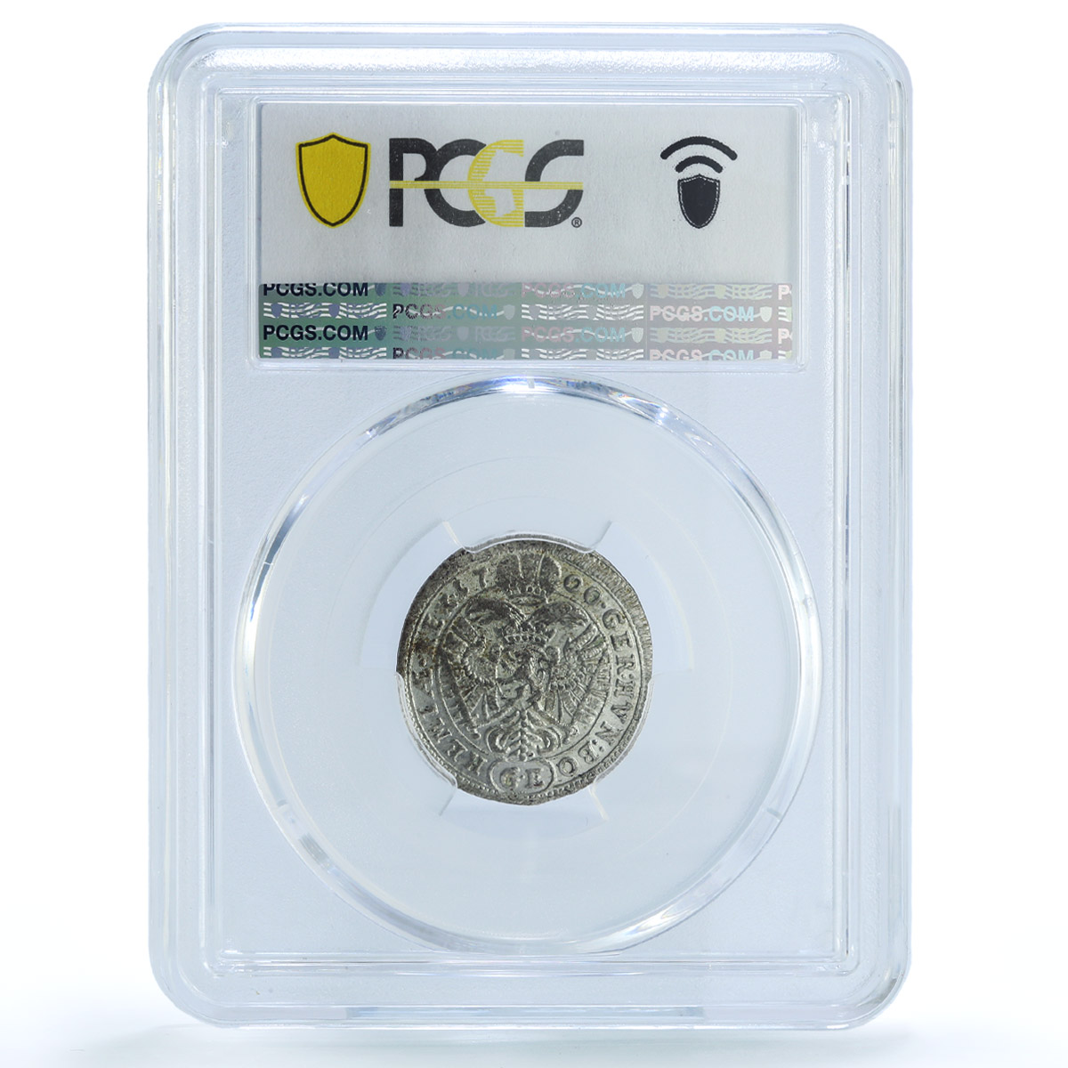 Czech Bohemia 3 kreuzers Leopold II Prague KM-590 MS62 PCGS silver coin 1700 Czech Bohemia 3 kreuzers Leopold II Prague KM-590 MS62 PCGS silver coin 1700