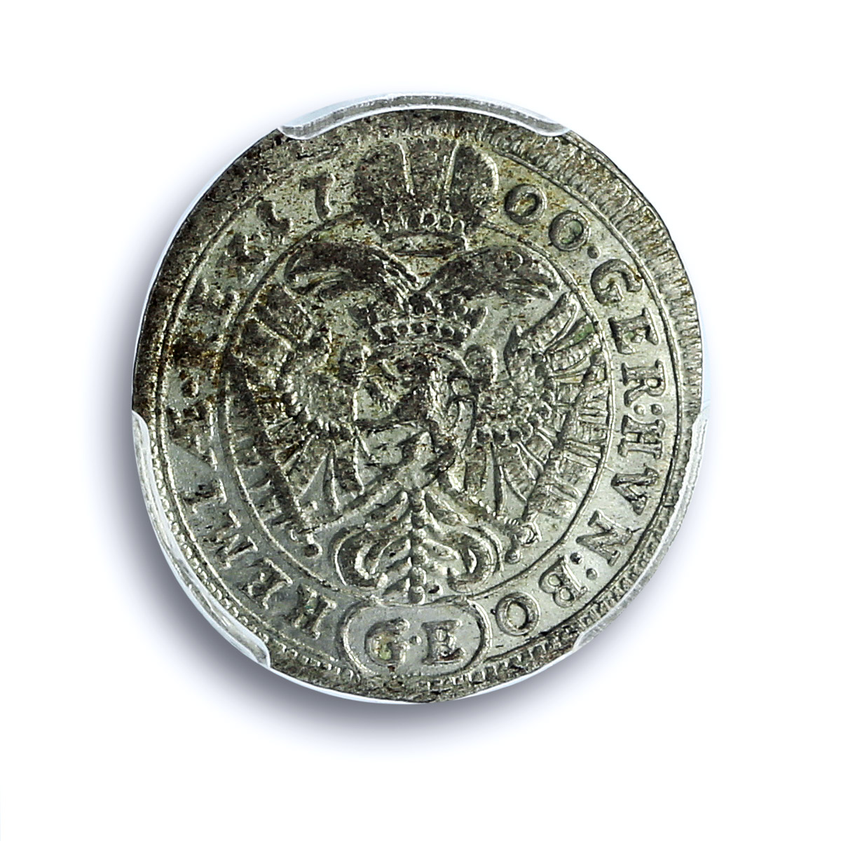 Czech Bohemia 3 kreuzers Leopold II Prague KM-590 MS62 PCGS silver coin 1700 Czech Bohemia 3 kreuzers Leopold II Prague KM-590 MS62 PCGS silver coin 1700