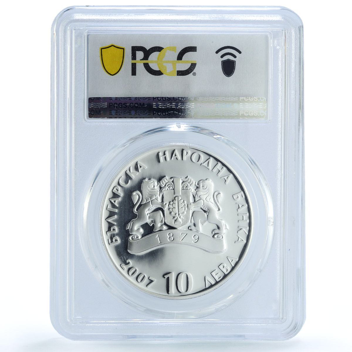 Bulgaria 10 leva Mountain Pirin Fauna FLora Nature PR66 PCGS silver coin 2007 Bulgaria 10 leva Mountain Pirin Fauna FLora Nature PR66 PCGS silver coin 2007