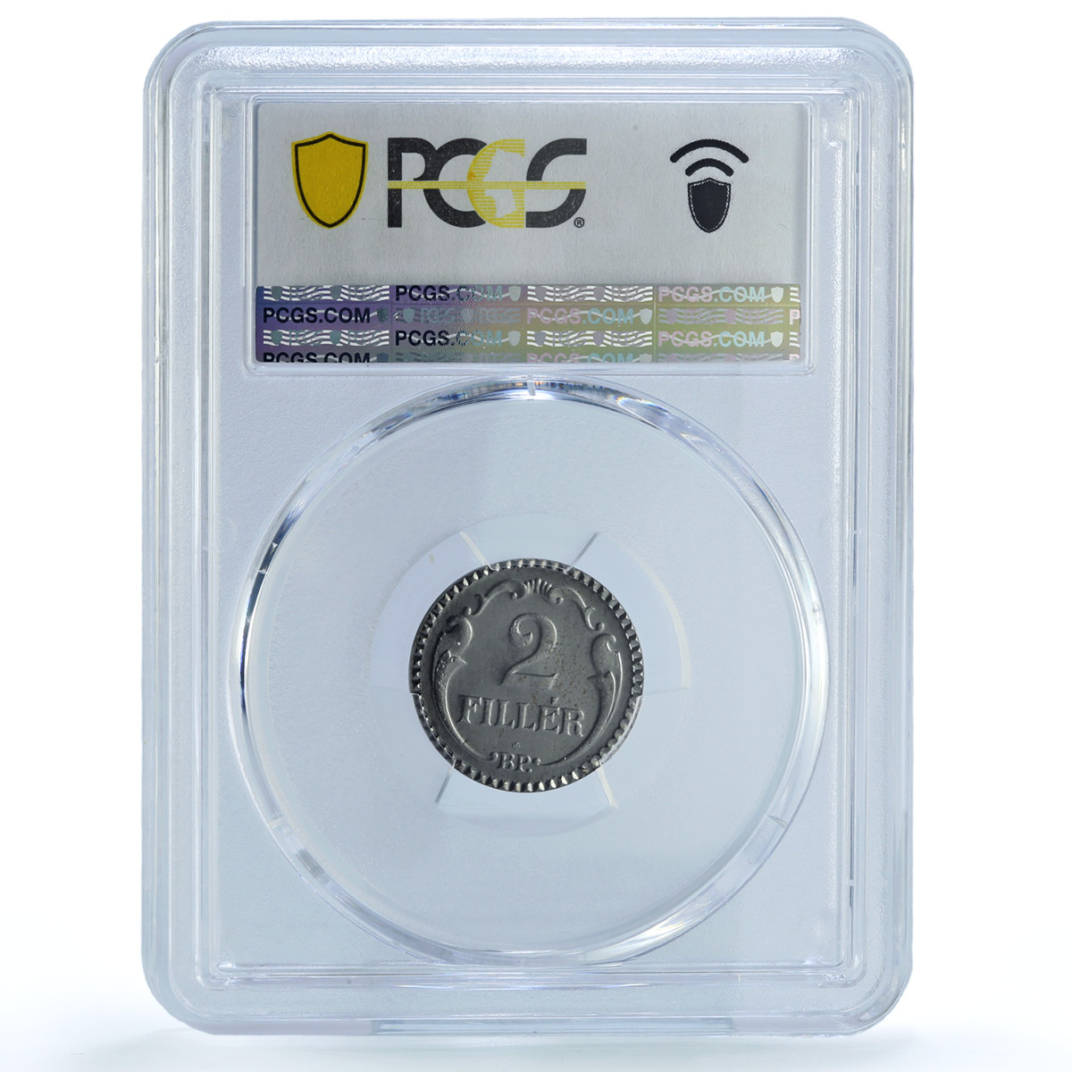 Hungary 2 filler Miklos Horthy RESTRIKE PROOF Variety KM-518 PR66 PCGS coin 1942 Hungary 2 filler Miklos Horthy RESTRIKE PROOF Variety KM-518 PR66 PCGS coin 1942