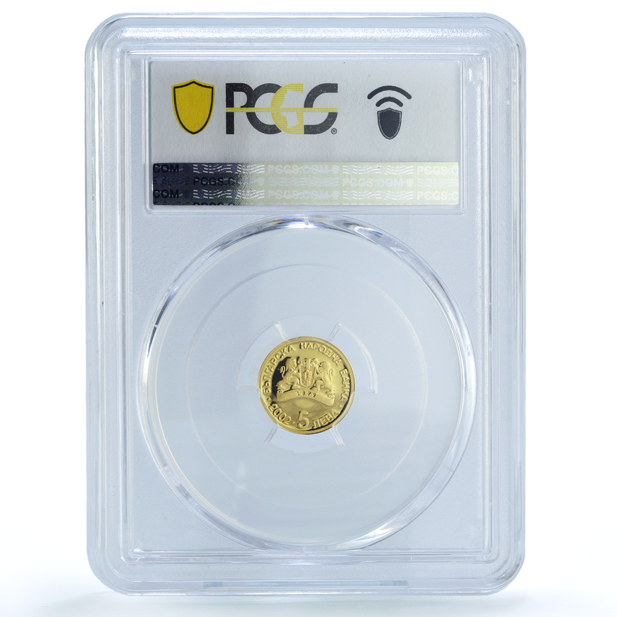 Bulgaria 5 leva Athens Olympic Games Running PR69 PCGS gold coin 2002 Bulgaria 5 leva Athens Olympic Games Running PR69 PCGS gold coin 2002