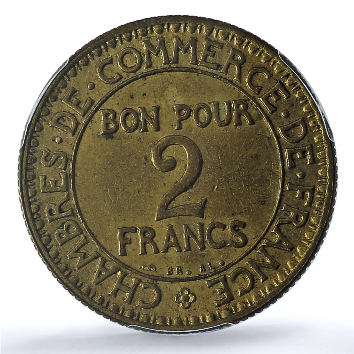 France 2 francs Mercury Commerce Chambers Coinage MS64 PCGS CuAl coin 1924 France 2 francs Mercury Commerce Chambers Coinage MS64 PCGS CuAl coin 1924