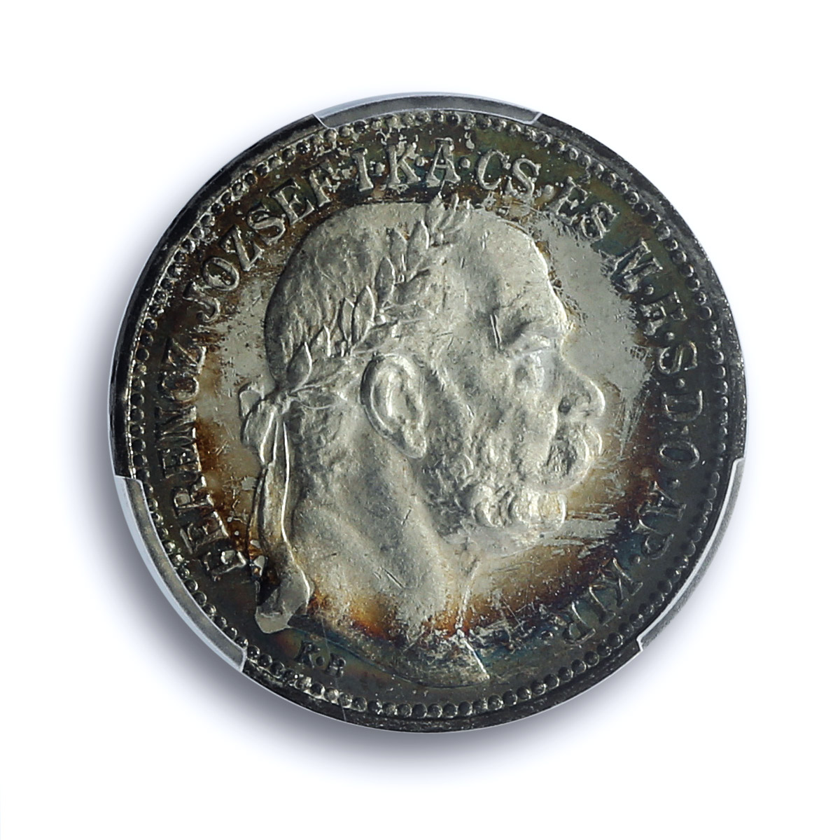Hungary 1 korona Crown Josef Franz I Coinage KM-492 MS63 PCGS silver coin 1914 Hungary 1 korona Crown Josef Franz I Coinage KM-492 MS63 PCGS silver coin 1914