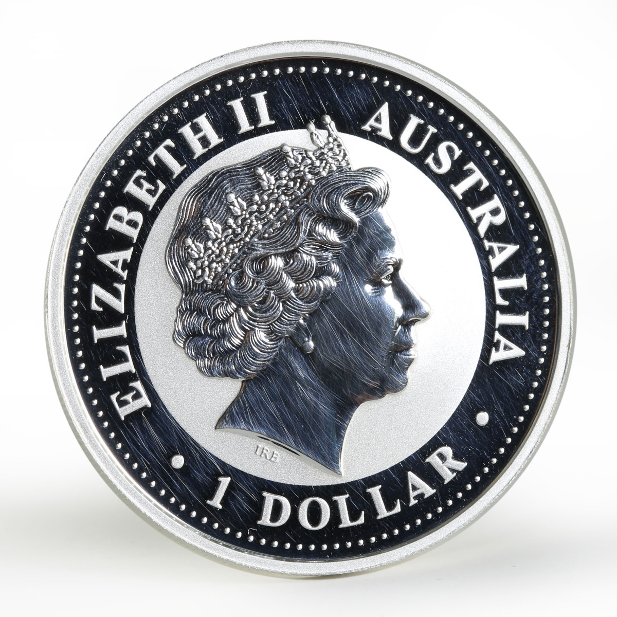 Australia 1 dollar Year of the Rooster Lunar Series I silver coin 1oz 2005