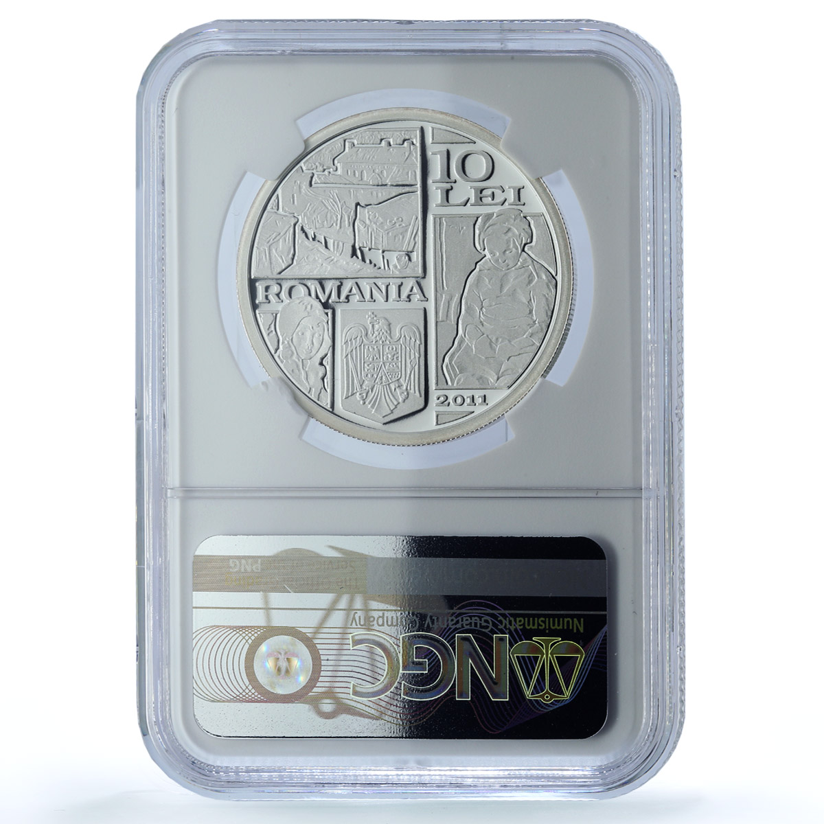 Romania 10 lei Nicolae Tonitza KM-299 Art Painter PF 70 NGC silver coin 2011 Romania 10 lei Nicolae Tonitza KM-299 Art Painter PF 70 NGC silver coin 2011