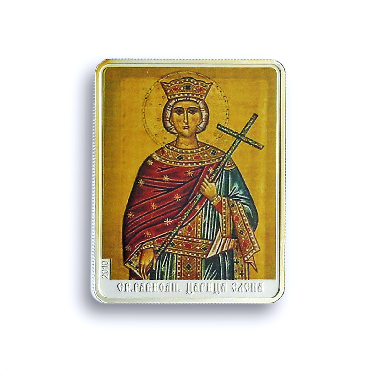 Cook Islands 5 dollars St. Helena KM-1310 Religion PF 69 NGC silver coin 2010
