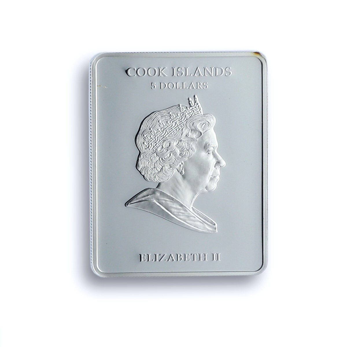 Cook Islands 5 dollars St. Helena KM-1310 Religion PF 69 NGC silver coin 2010