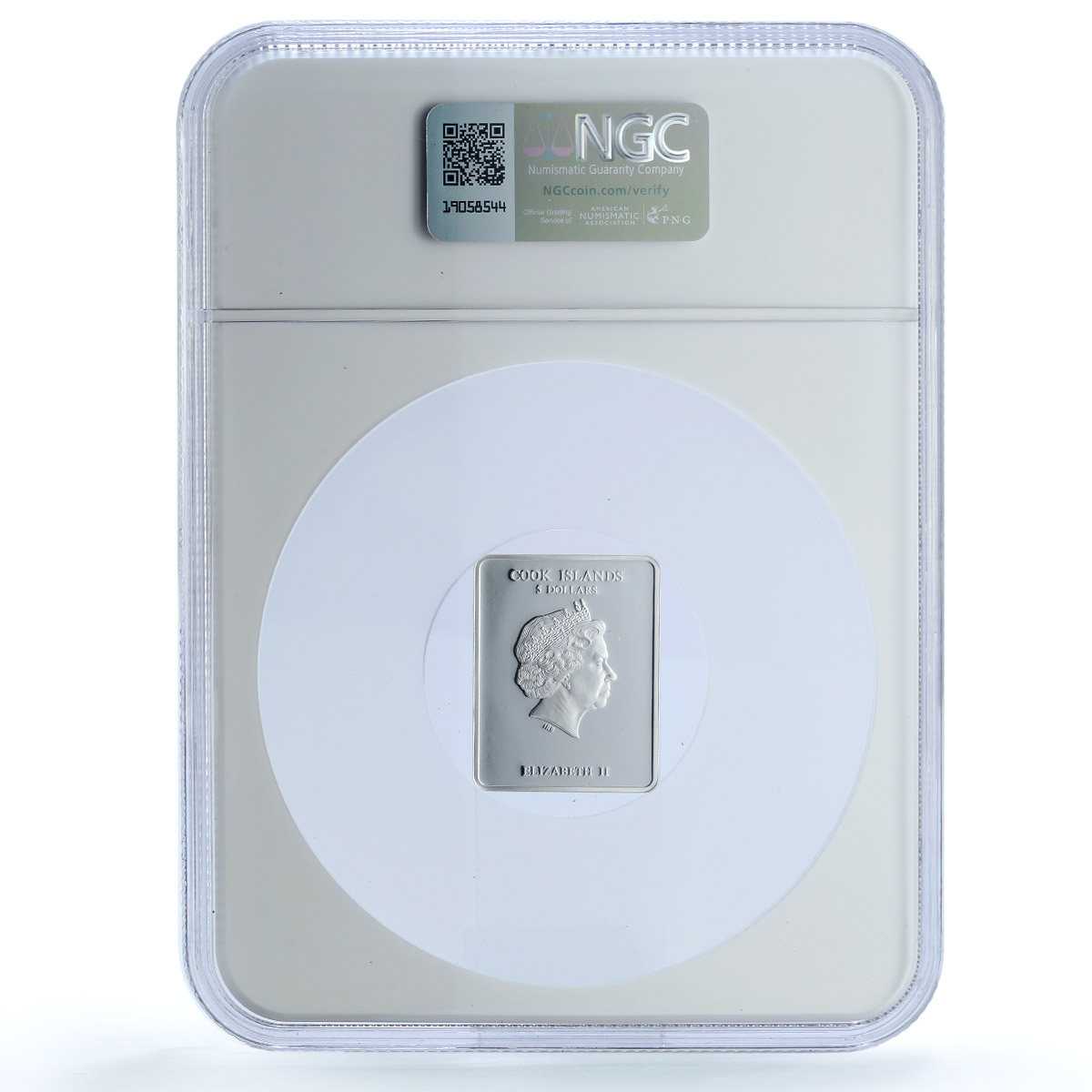 Cook Islands 5 dollars St. Ilia Muromsky Religion PF 69 NGC silver coin 2012