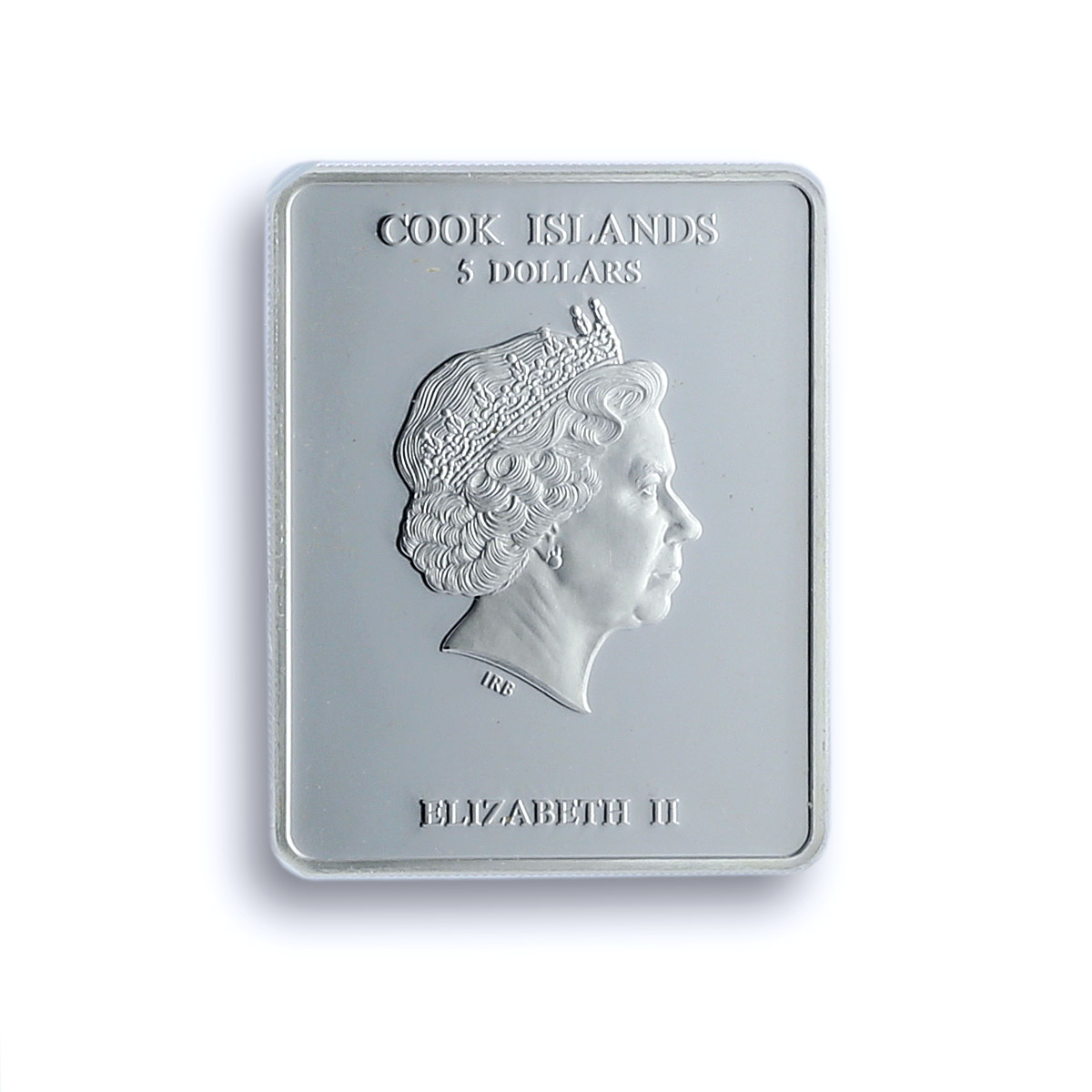 Cook Islands 5 dollars St. Valentina KM-2003 Religion PF 67 NGC silver coin 2012