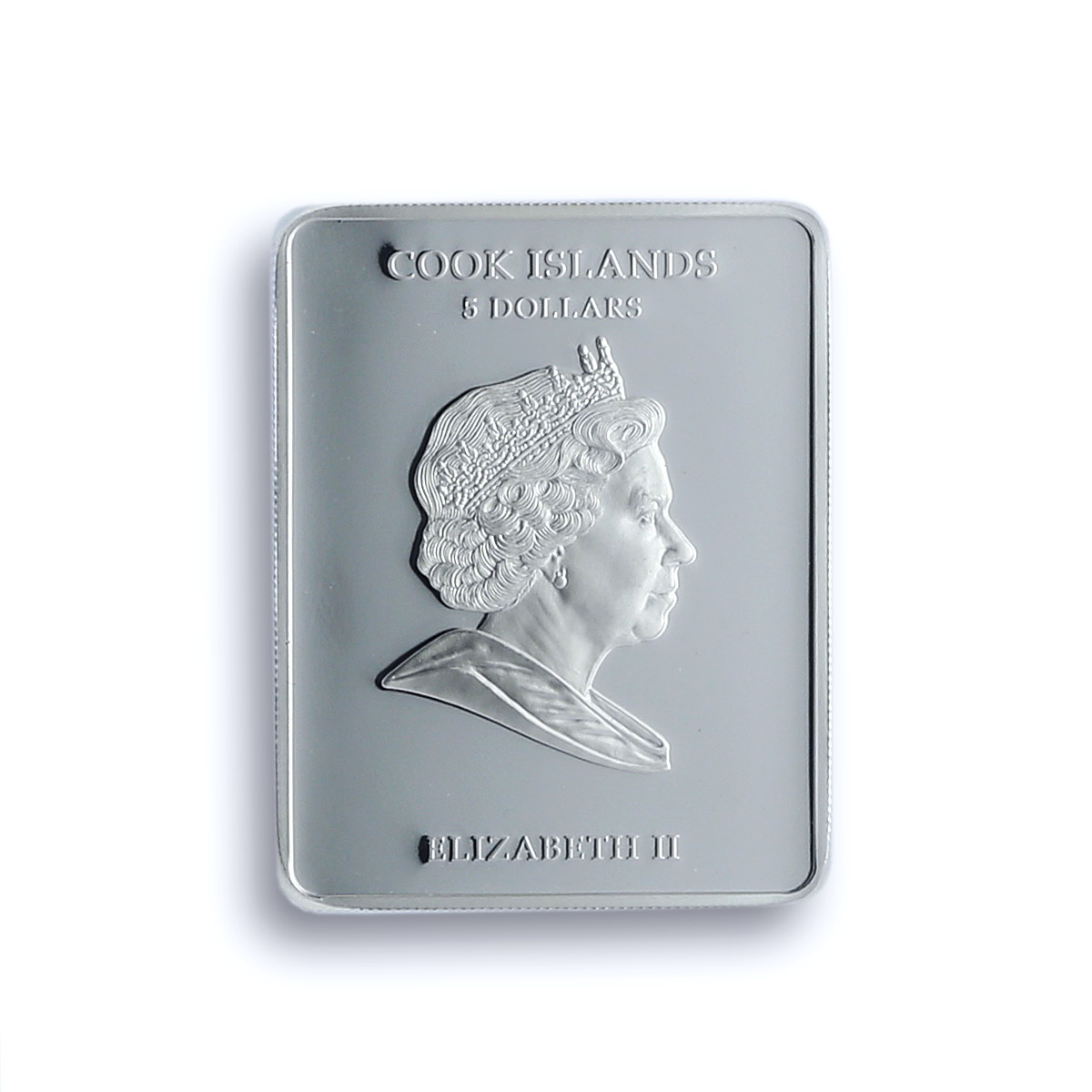 Cook Islands 5 dollars St. Catherine KM-1355 Religion PF 69 NGC silver coin 2011