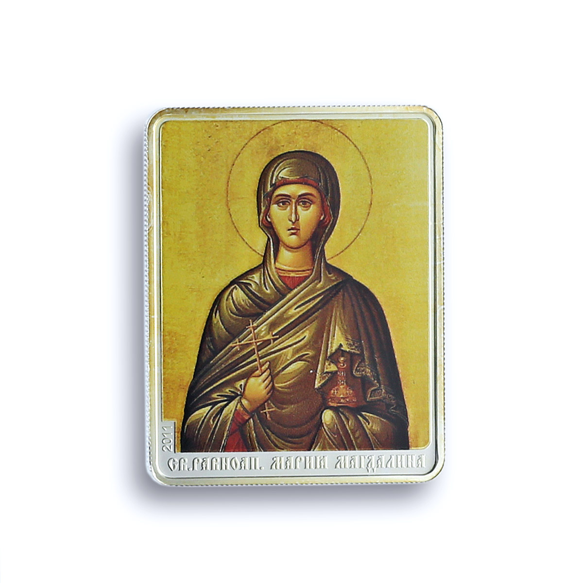 Cook Islands 5 dollars Mary Magalene KM-1353 Religion PF 69 NGC silver coin 2011