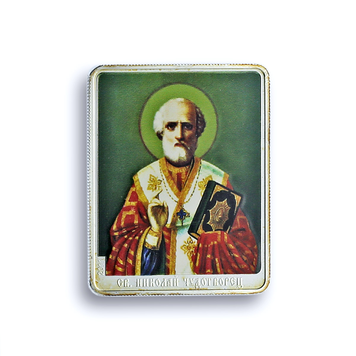 Cook Islands 5 dollars St. Nicholas Religion Saints PF 69 NGC silver coin 2011