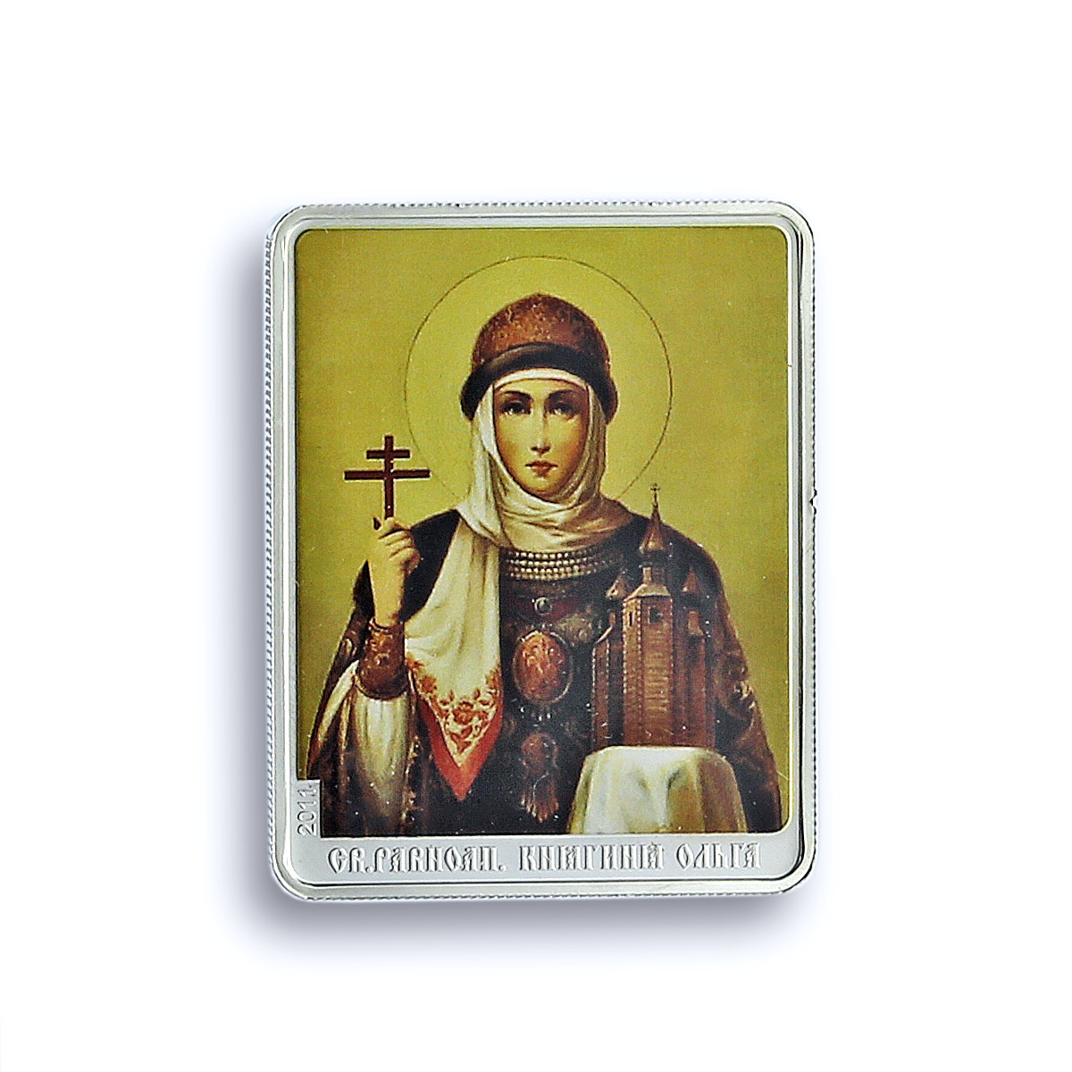 Cook Islands 5 dollars St. Olga Religion Saints PF 69 NGC silver coin 2011
