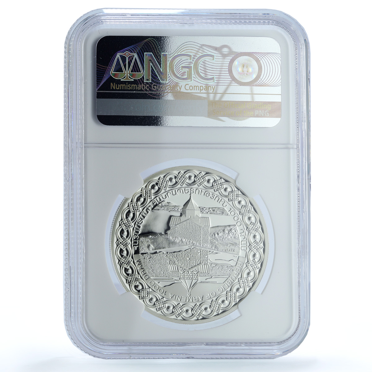 Armenia 1000 dram Kokh KM-279 Martial Arts Sports PF 70 NGC silver coin 2012