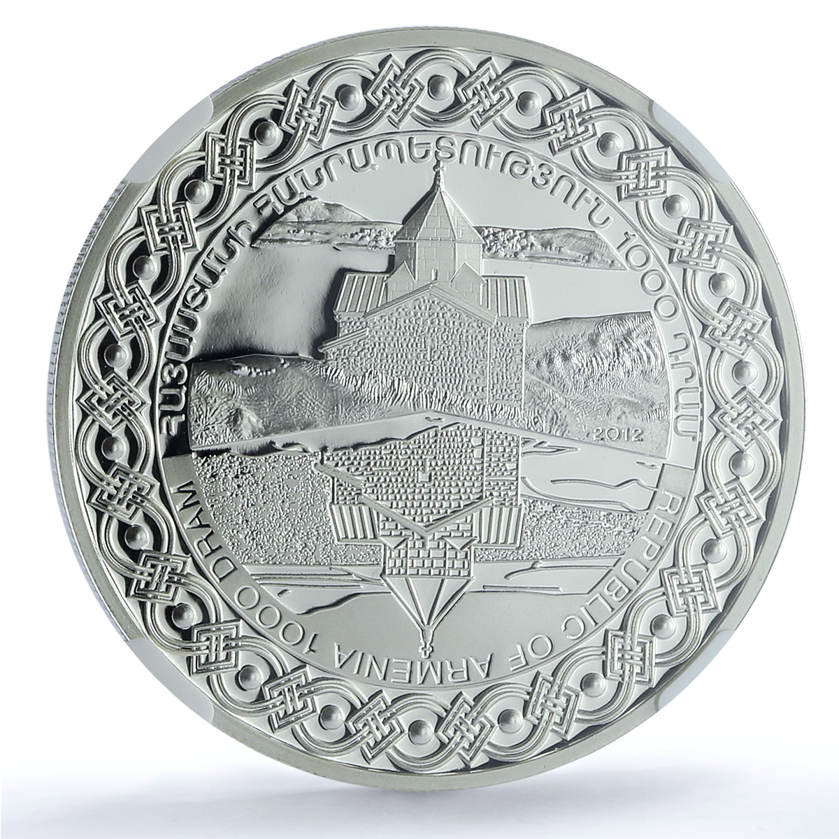 Armenia 1000 dram Kokh KM-279 Martial Arts Sports PF 70 NGC silver coin 2012