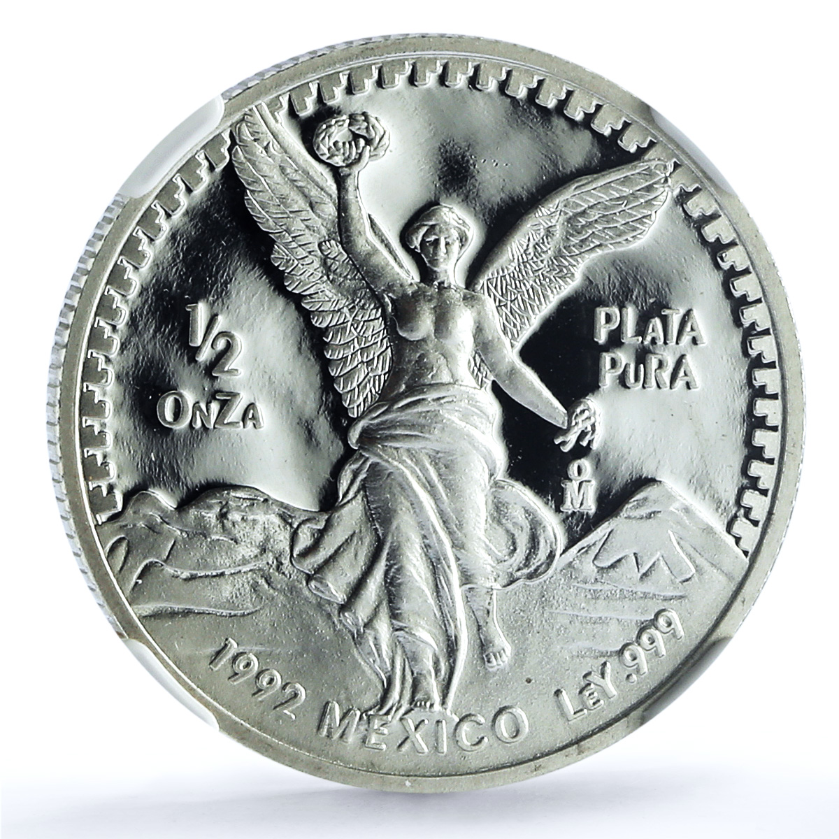 Mexico 1/20 onza Libertad Angel of Independence KM-542 PF68 NGC silver coin 1992 Mexico 1/20 onza Libertad Angel of Independence KM-542 PF68 NGC silver coin 1992