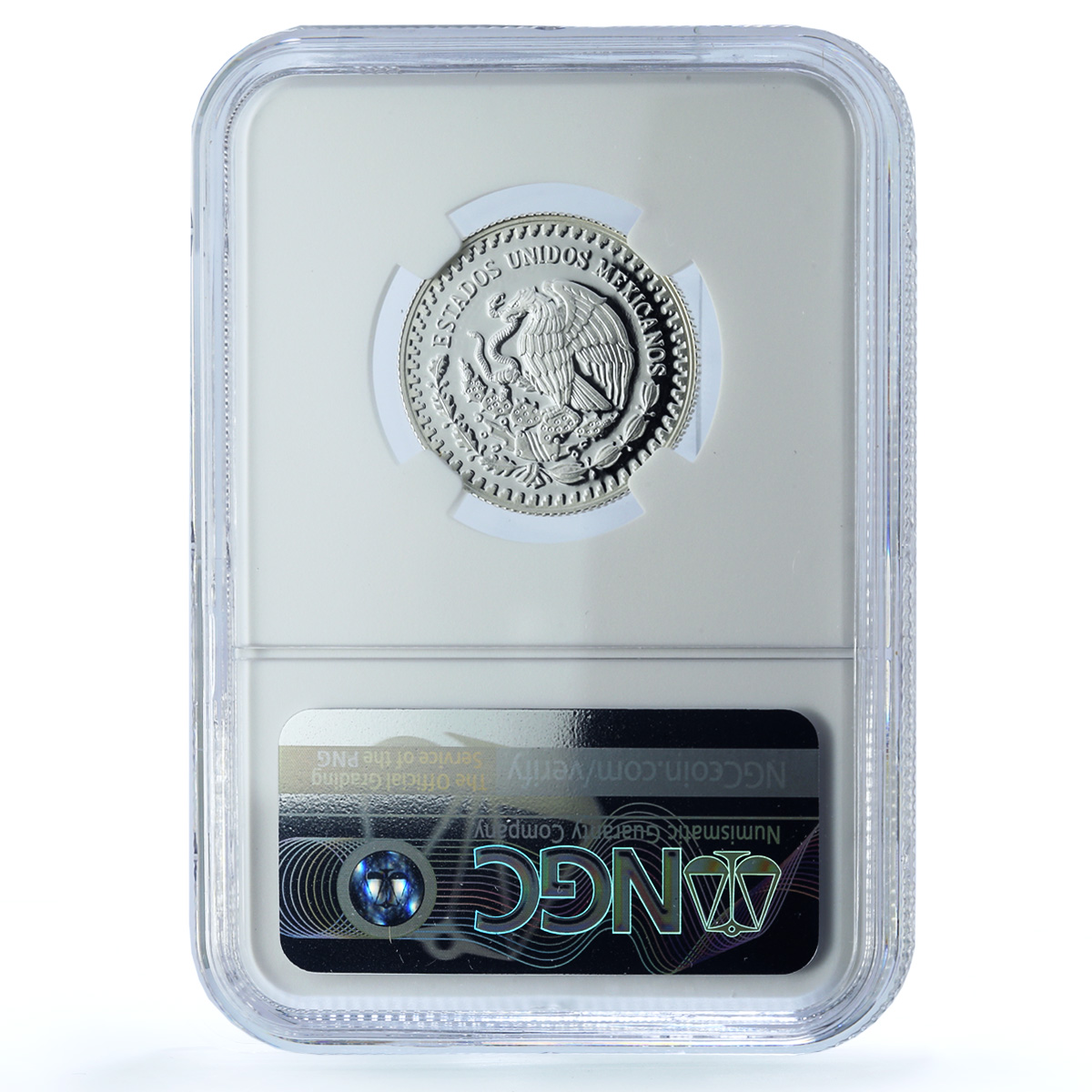 Mexico 1/4 onza Libertad Angel of Independence KM-544 PF 69 NGC silver coin 1993