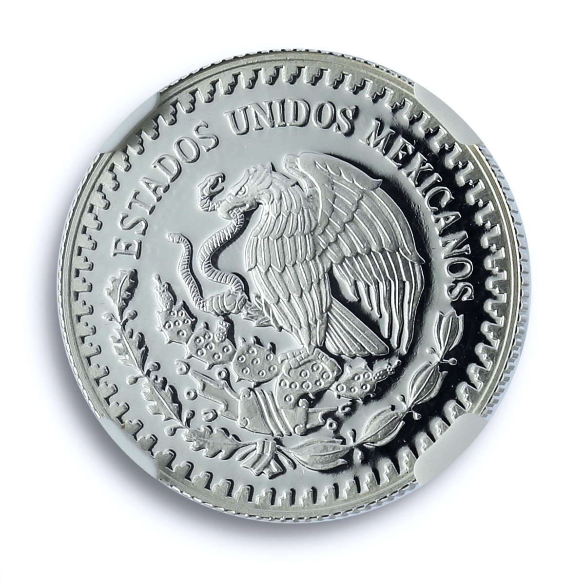 Mexico 1/4 onza Libertad Angel of Independence KM-544 PF 69 NGC silver coin 1993