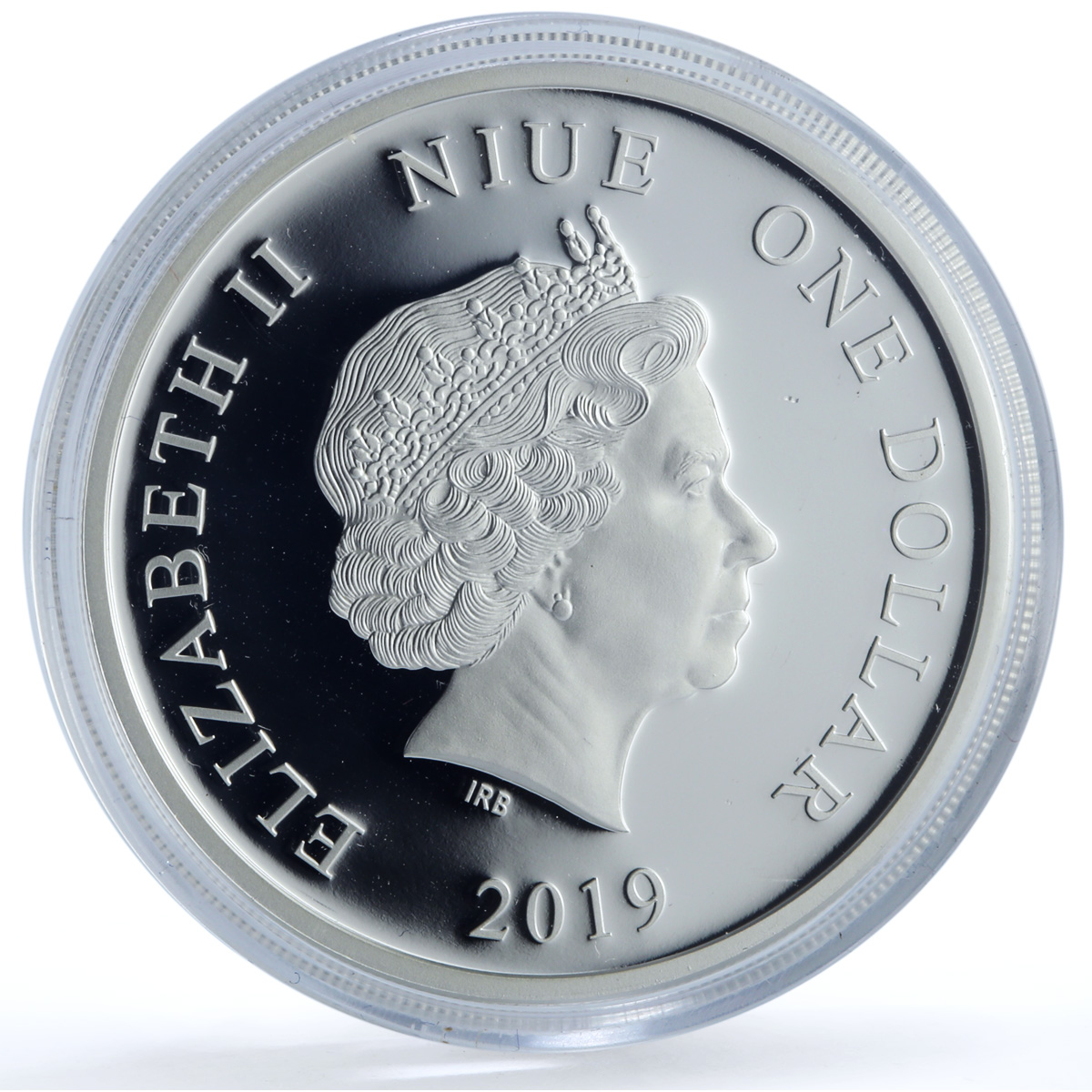 Niue 1 dollar Scorpion Coloured Zodiac Signs proof silver coin 2019