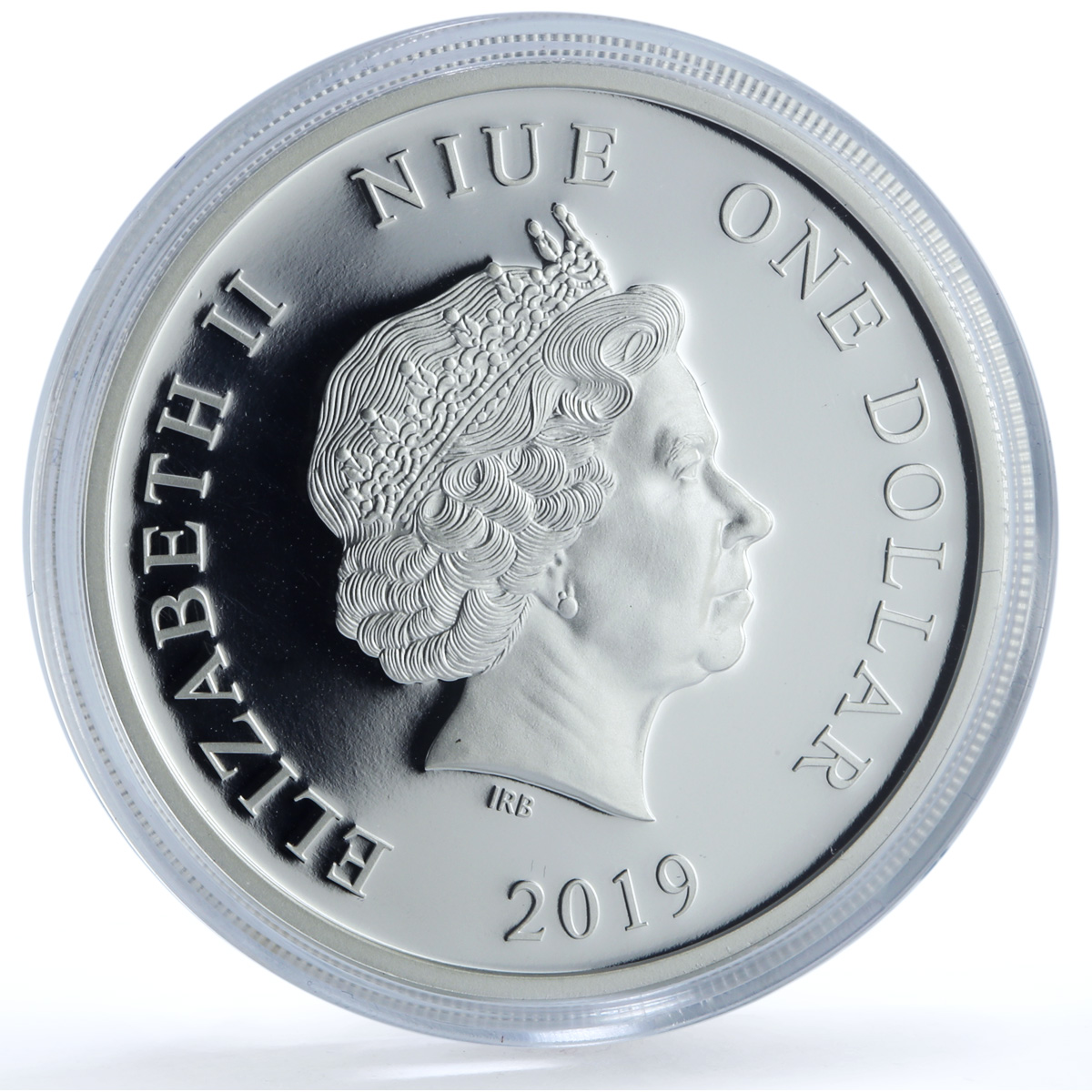 Niue 1 dollar Libra Coloured Zodiac Signs Scales proof silver coin 2019