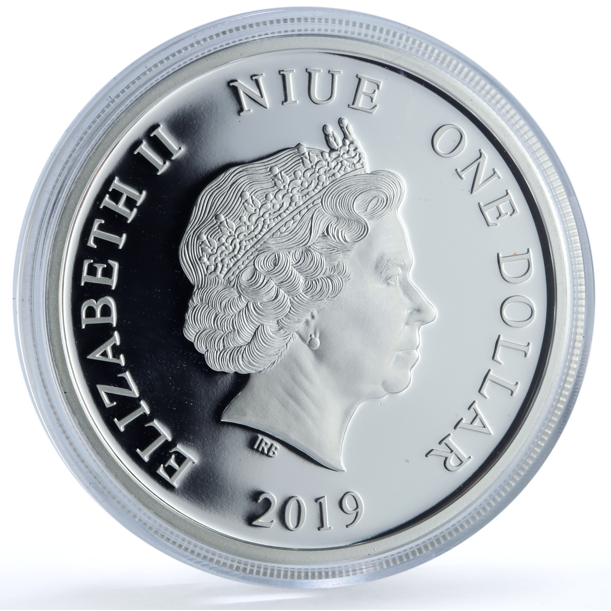 Niue 1 dollar Gemini Coloured Zodiac Signs Children proof silver coin 2019