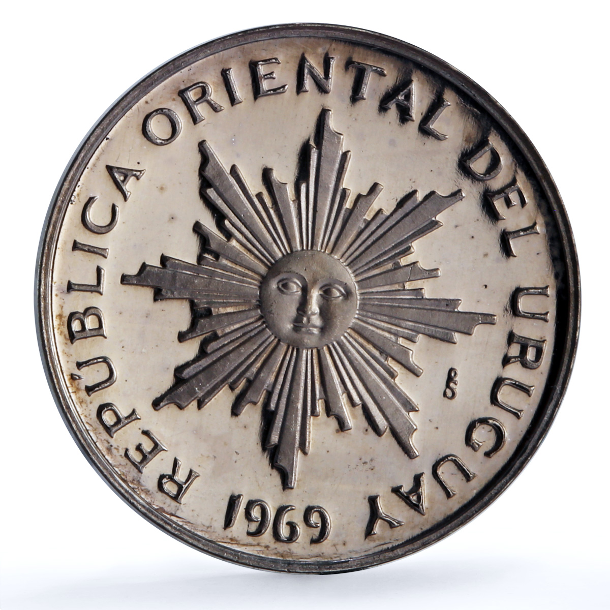 Uruguay Various Set Oriental Republic Patterns KM-Pn87 proof silver coin 1969